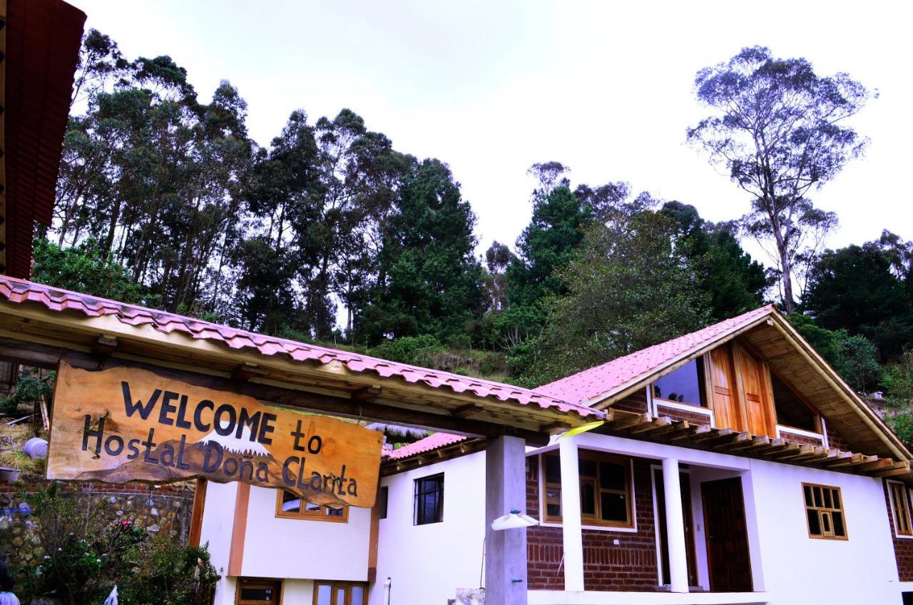 Hostal Dona Clarita & Vegetarian Food Chugchilán Exteriör bild