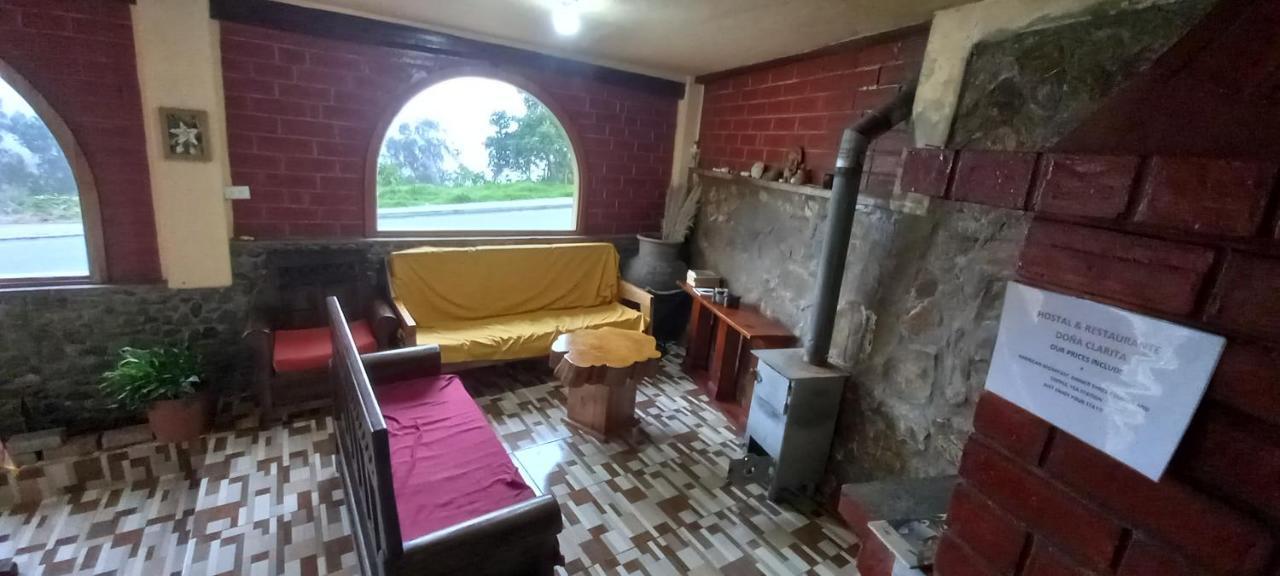 Hostal Dona Clarita & Vegetarian Food Chugchilán Exteriör bild